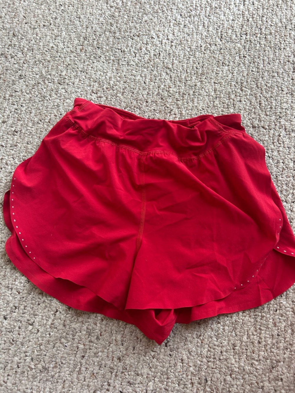 lululemon athletica Red Women's Athletic Shorts